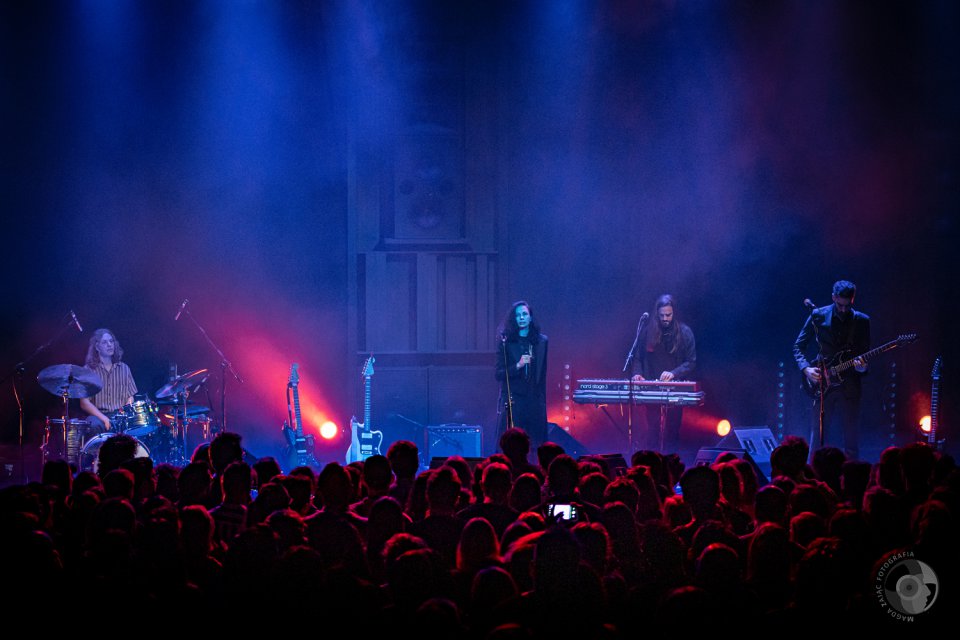 Michelle Gurevich mit Band